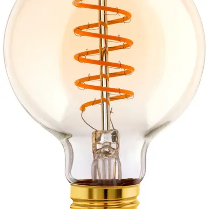 Lampada LED Eglo E27 4W 245lm 2000K 80×120mm G80 chiaro 360° 