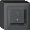 Interruttore per tapparelle AP kallysto 2 tasti di comando antracite mors.inn. 
