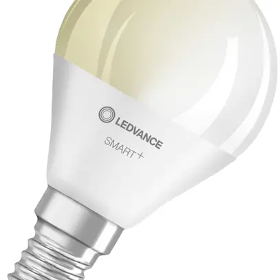 Lampada LED SMART+ WIFI P46 40 E14, 5W, 2700K, 470lm, 180°, DIM, opale 