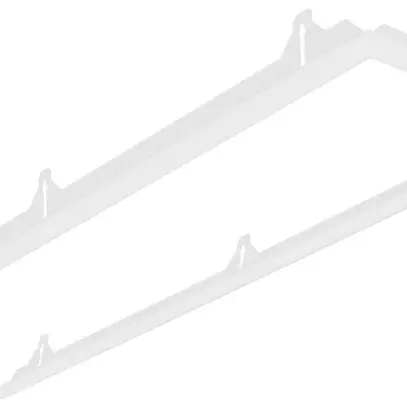 Cadre de montage INC 1200×300mm al blanc pour plafonds en bois, plâtre et métal. 