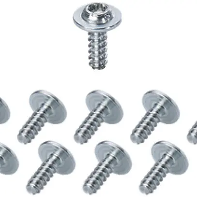 Vis de fixation Hensel DK BZ 10 T15×10mm avec rondelle Ø9mm 