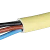 Câble d'installation FE05C 5×2.5mm² 3LNPE jaune Cca Une longueur