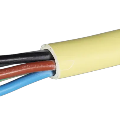 Câble d'installation FE05C 5×2.5mm² 3LNPE jaune Cca Une longueur