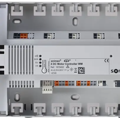 Actionneur de jalousie AP Somfy animeo KNX 4 DC MotorController WM 24V 