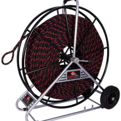 Cavo di trazione RUNPOTEC in poliestere Ø10mm 120m incl bobina 