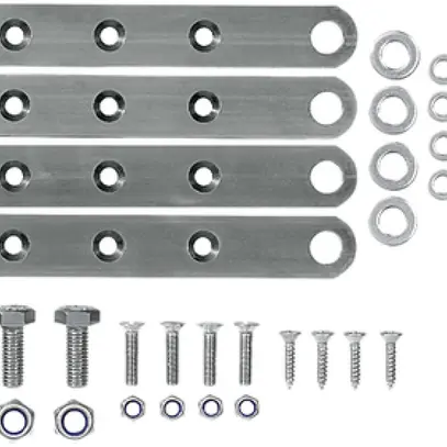 Jeu d'éclisses de fixation pour distributeur type 809/810/818/845/858/GBox 