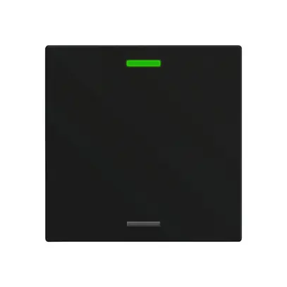 Poussoir KNX RGBW INC MDT BE-TAL60T116.01 1t/2a temp.noir mat "neutre" 