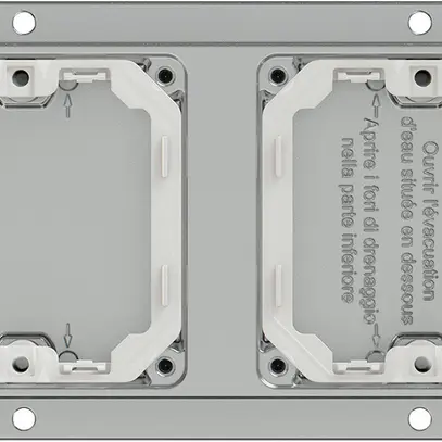 En-tête AP ELEMENT 1×2 aluminium 