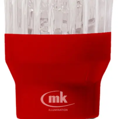 Lampe LED 0.5W 12V rouge E14 Bulb MK 