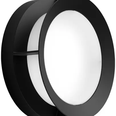 LED-Wandleuchte Philips myGarden Actea, 12W 3000K 1200lm IP44, schwarz 