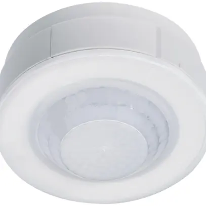 Rilevatore di movimento AP Hager 360° pass.zero chiusura 230V soffitto bianco 