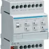 Attuatore di riscaldamento AMD Hager TXM646R KNX easy, 6 volte con regolatore 