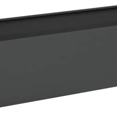 Zoccolo Hager univers 200×800×275mm per armadio FR nero RAL 9005 