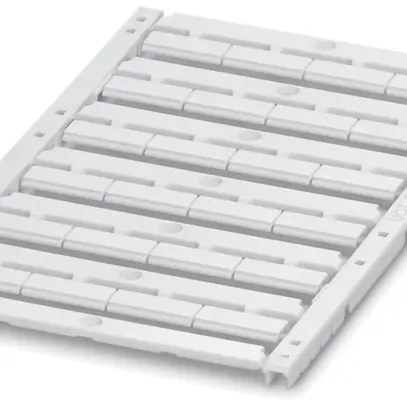 Carta di marcaggio UCT-TMF 16 bianco per morsetti 15.2×4.7mm 