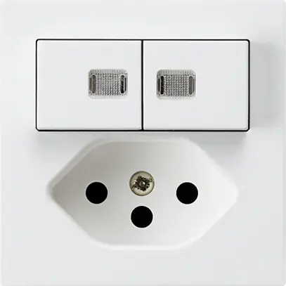 Combinaison lumineuse ENC 1/3+3/1P+T13 blanc kallysto 2 lentilles 