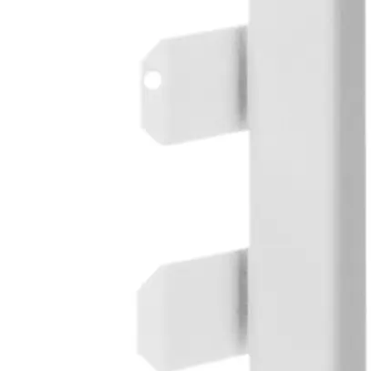 Cache paroi tehalit BR 68×170mm couvercle 80mm blanc trafic 