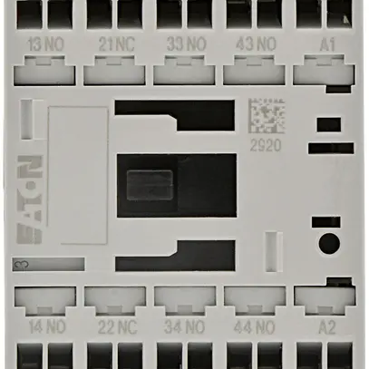 Contacteur auxiliaire Eaton, 24VDC, 3F, 1O, bornes Push-in 