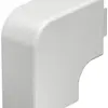 Angle plat Bettermann pour canal d'installation WDKH sans halog. 30×45 blanc pur 