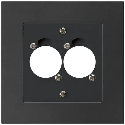 Kit de montage ENC pour 2 XLR kallysto.pro noir 