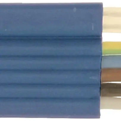 Flachkabel Woertz DALI 5×2.5+2×1.5mm² PVC blau Eca Eine Länge