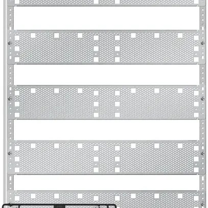 Panneau Media ABB, pour distributeur vide 2 champs, 6 rangées, hauteur pose 2 