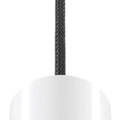 Luminaire suspendu LED TubiXx 14W, 930, 1243lm, Ø80×250mm, blanc/noir 