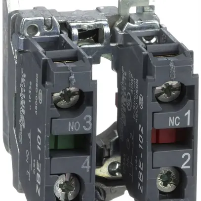 Elemento di contatto Schneider Electric 1Ch+1R con pezzo di fissaggio 