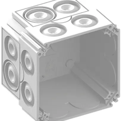 UP-Einlasskasten AGRO Gr.I weiss halogenfrei 