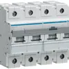 Leitungsschutzschalter Hager MCB 4P 400V Typ C 10A 6TE 