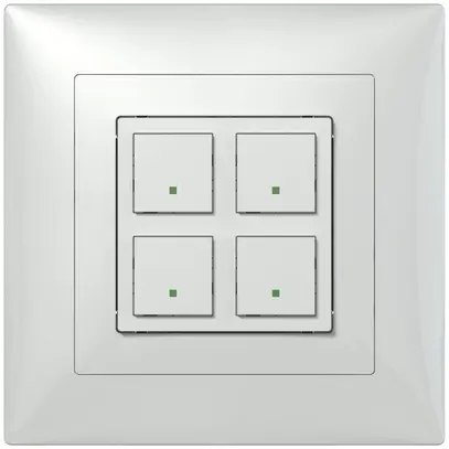 Kit frontal ENC ABB SIDUS blanc brillant pour senseur 2×free@home 