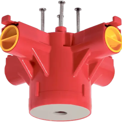 Tampon pour lampe MT Crallo-Star Ø60×85mm, s.bague de montage, 4×M20/M25 rouge 