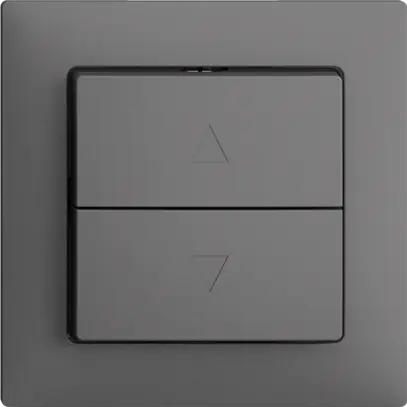 UP-Storenschalter EDIZIOdue F dunkelgrau 1-Kanal 