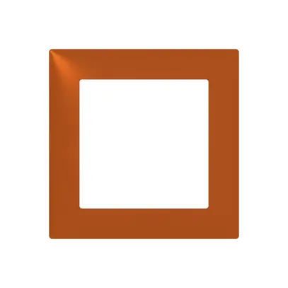 Telaio di copertura SIDUS 1×1 arancione 