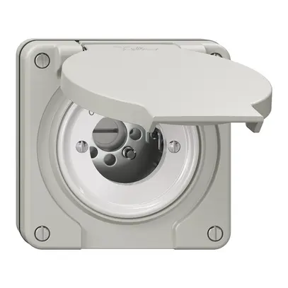 Contact pivotant NUP NEVO, sans cylindre, KS, 0<->1, gris clair 