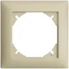 Abdeckrahmen EDIZIOdue 1×1 vanille 