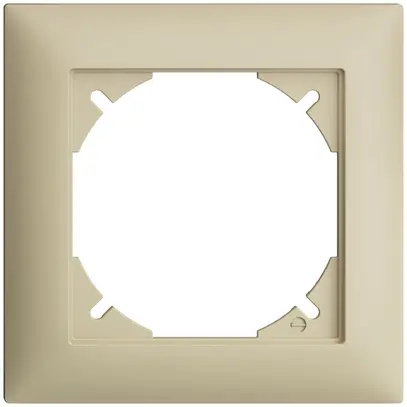 Telaio di copertura EDIZIOdue 1×1 vanille 