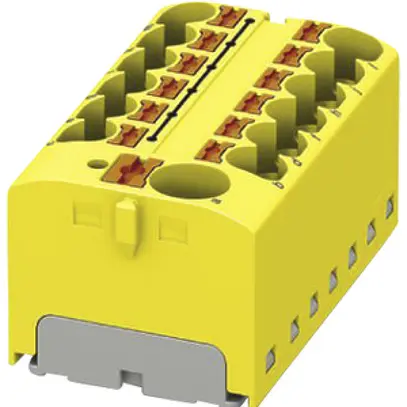Blocco di distribuzione PX PTFIX 10/12X4-G YE 