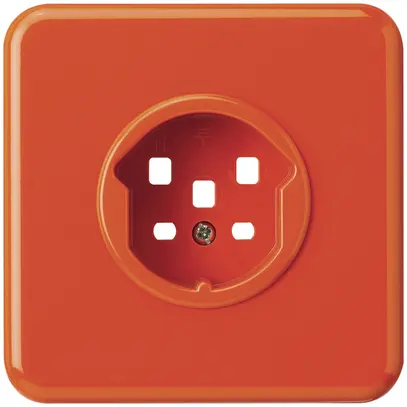 Kit frontale INC HA basico per presa tipo 25 con morsetti a innesto arancione 