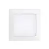 Frontset EDIZIOdue weiss 60×60mm für LED-Leuchte 