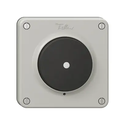 Deckel NEVO, für Druckschalter&Drucktaster beleuchtet, schwarzer Membrane, hgu 