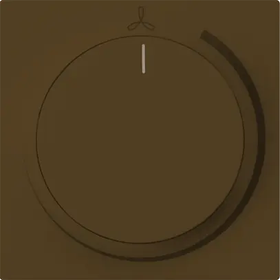 Regolatore di velocità 25…600VA kallysto marrone 