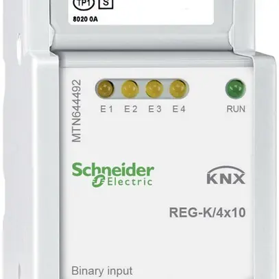 Entrée binaire AMD KNX Schneider Electric 4×10V, MTN644492 