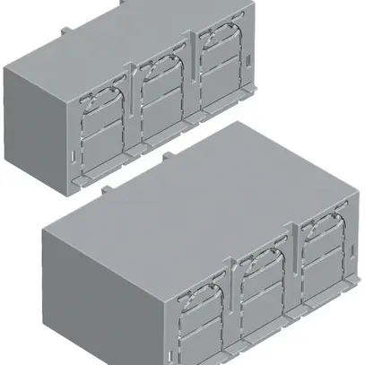 Capot de protection Jean Müller, grd.1, 3 pôles,  L=42mm, défonçable 