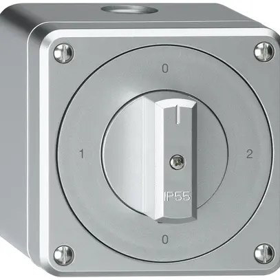 AP-Drehschalter robusto IP55 Schema 2/1P aluminium 