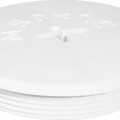 Tappo con bordo PA/GFK M50 grigio chiaro 