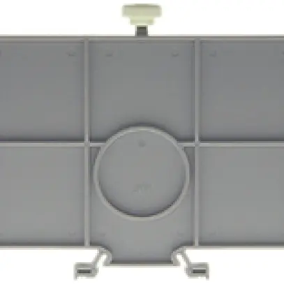 Trennwand Woertz für M12 (240mm²) mit Mutter M5 