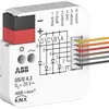 Modulo ingresso/uscita KNX INS ABB US/U4.3 4-canali 20VDC 40×39×12mm 
