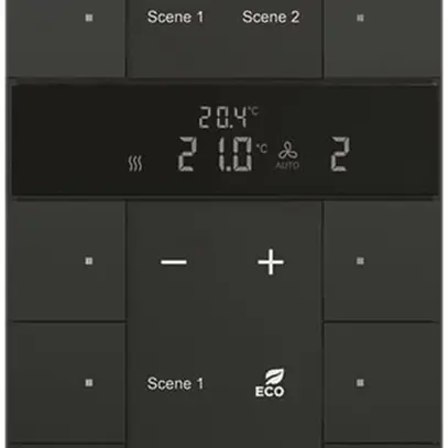 Contrôleur grand ABB-Tenton, 10 touches, noir mat 