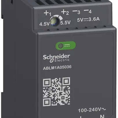 Spannungsversorgung SE MODULAR, getaktet, 100…240VAC, 5VDC, 3.6A, 18W 