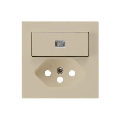 Kit frontale kallysto 60×60 beige con lente per combinazione S3/T13 